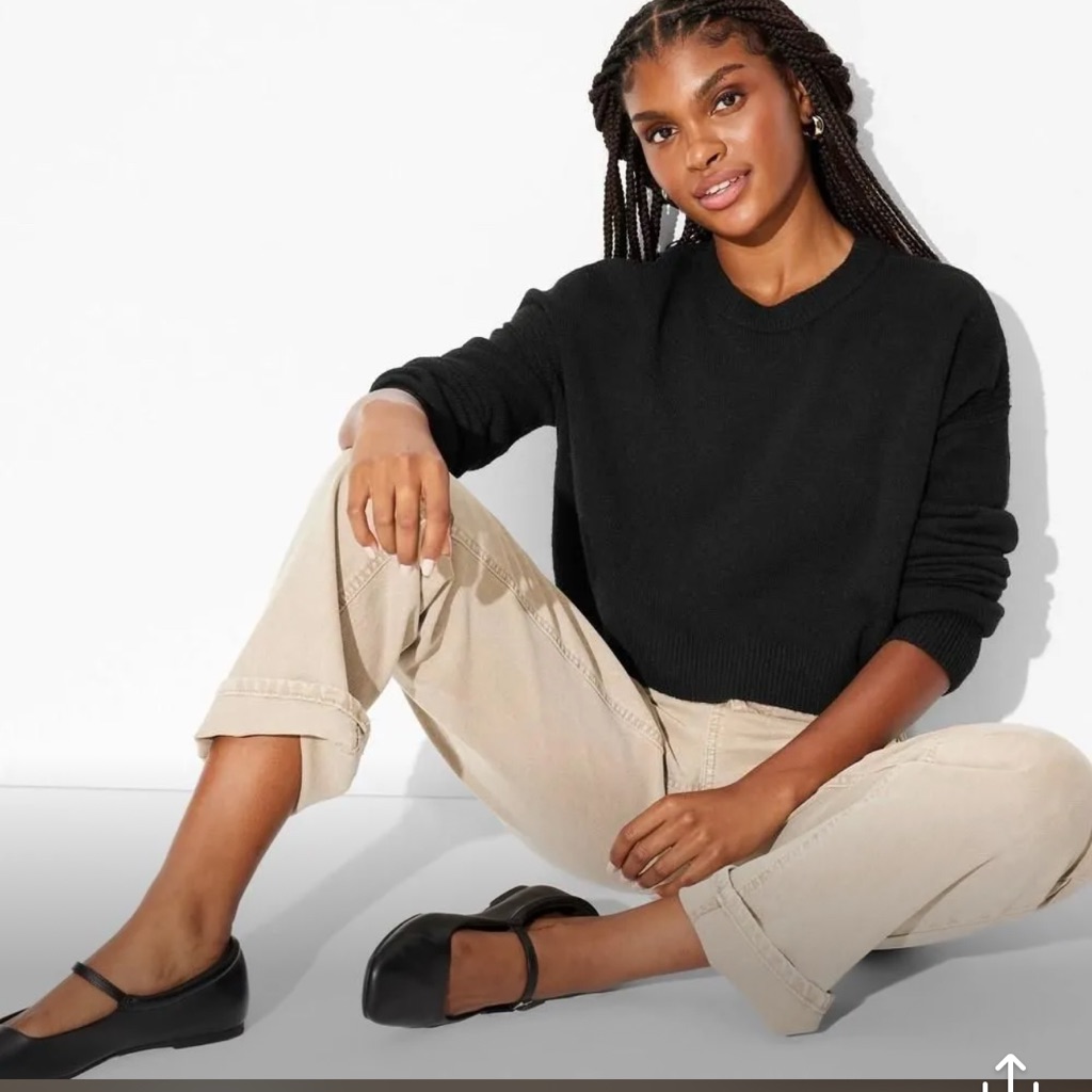 Wild Fable Black Sweater